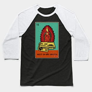 Vintage Video Game Console Loteria Baseball T-Shirt